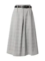 ABOUT YOU Sukňa 'Ina'  sivá / čierna / biela