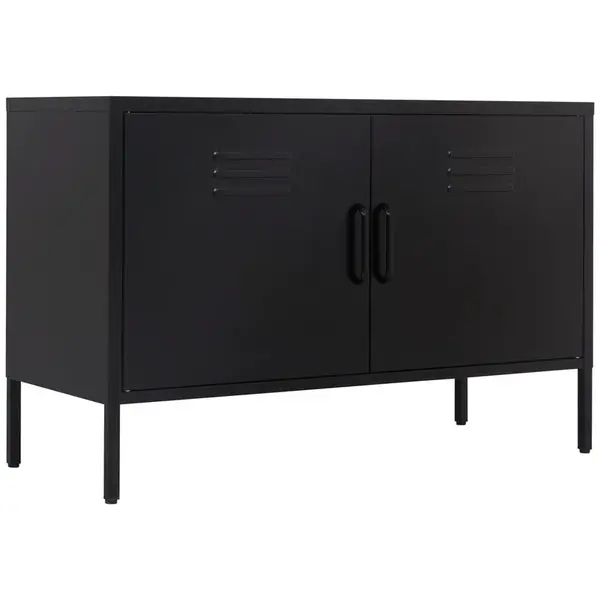 MID.YOU NÍZKÁ KOMODA, černá, 100/64/40 cm