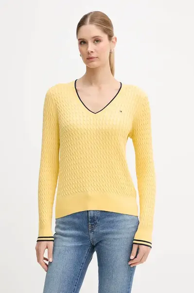 Bavlněný svetr Tommy Hilfiger