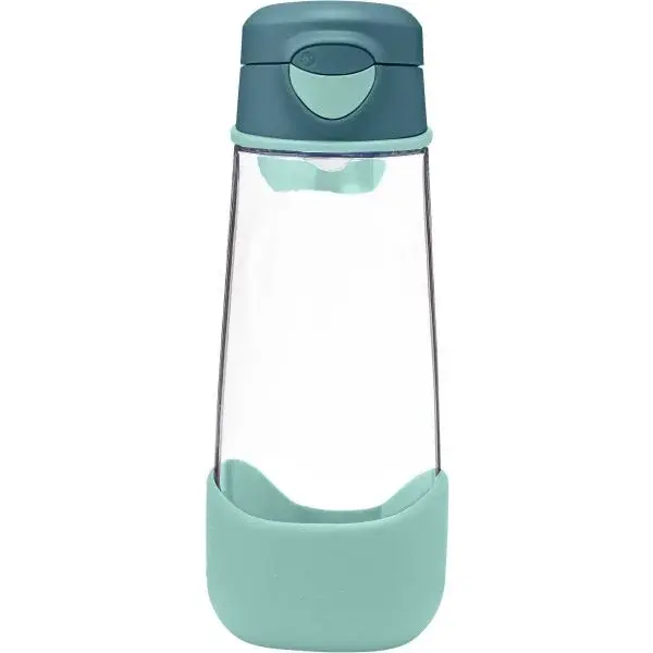 B.BOX EMERALD FOREST 600 ML Športová fľaša, transparentná, veľkosť 500 ML