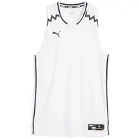 Puma HOOPS TEAM GAME JERSEY Pánsky dres, biela, veľkosť