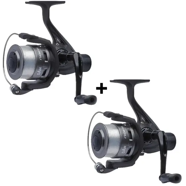 Dam naviják quick nova 3000 rd akční set 2 ks + vlasec 0,28 mm