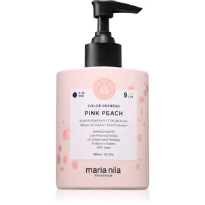Maria Nila Colour Refresh jemná vyživujúca maska bez permanentných farebných pigmentov odtieň Pink Peach 9.46 300 ml
