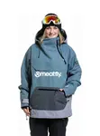 Unisex snb & ski bunda meatfly maddie modrá/šedá m