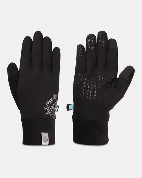 Unisex běžecké rukavice kilpi caspi-u černá s