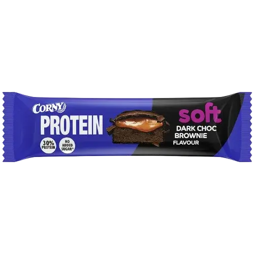 CORNY Protein SOFT, Hořká čokoláda-brownie 45 g