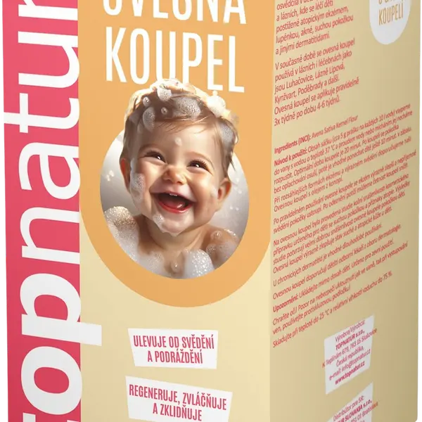 TOPNATUR Ovesná koupel pro děti 6 x 25 g