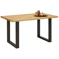 Zandiara JÍDELNÍ STŮL, divoký dub, barvy dubu, 140/90/75 cm