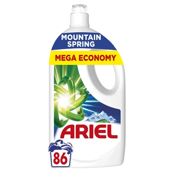 ARIEL Tekutý prací prostředek, Mountain Spring, 86 dávek 3.87 l