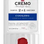 CREMO Cooling shampoo 2in1 condicioner citrus & mint leaf šampón a kondicionér 473 ml
