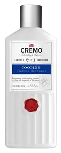 CREMO Cooling shampoo 2in1 condicioner citrus & mint leaf šampón a kondicionér 473 ml