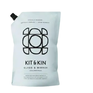 KIT & KIN Čistič na sklo a zrcadla - náplň 1 l
