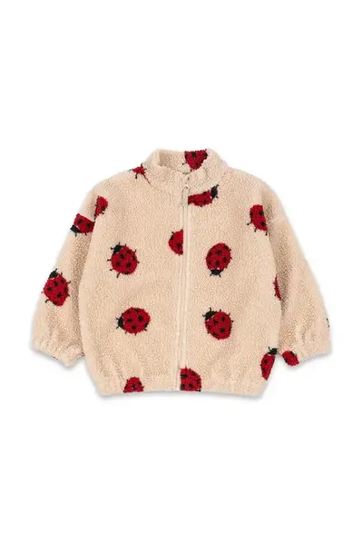 Detská bunda bomber Konges Sløjd JODY TEDDY JACKET GRS