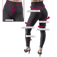 Legíny s vysokým pasem vel. XL