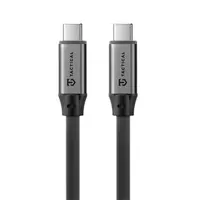 Kabel Tactical Fat Man 2.0 Cable USB-C/USB-C 1m, šedá