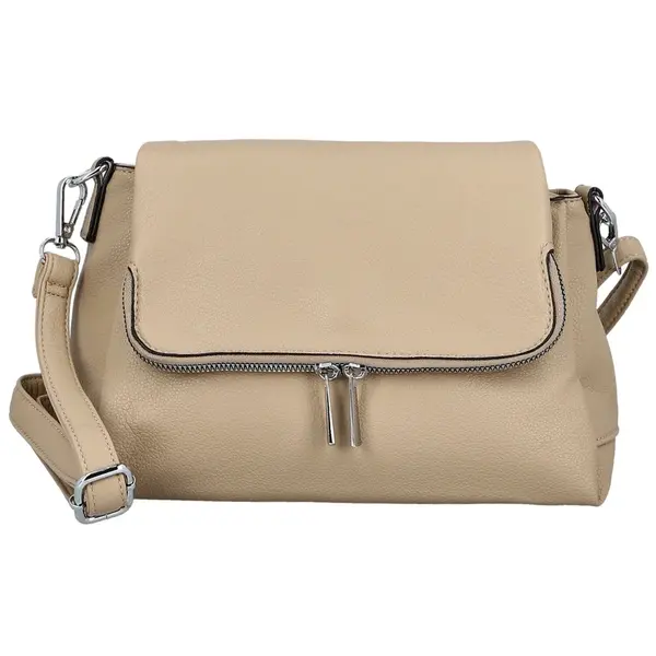 Dámska crossbody kabelka béžová - Firenze Naima