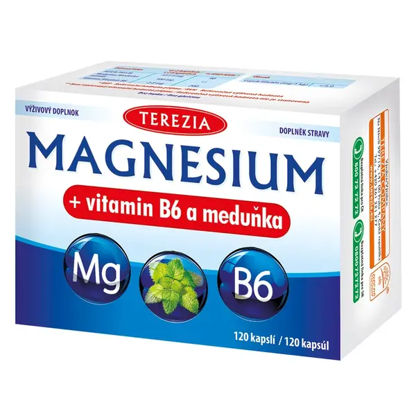 TEREZIA MAGNÉZIUM + vitamín B6 a medovka