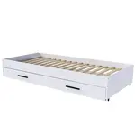 Posteľ dodatočné + zásuvka pod posteľ Verso biela