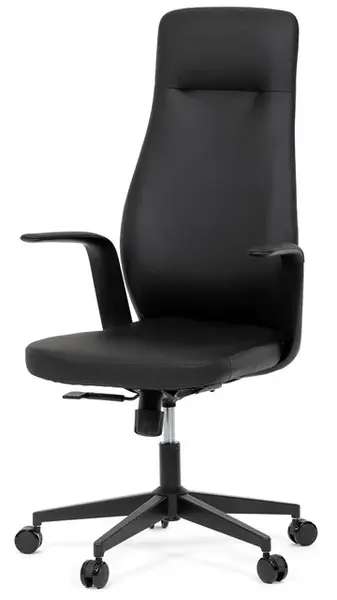 AUTRONIC Kancelářské křeslo KA-T8325 BK, černá eko kůže
