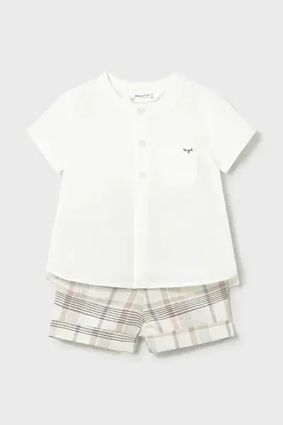 Detská súprava s prímesou ľanu Mayoral Newborn