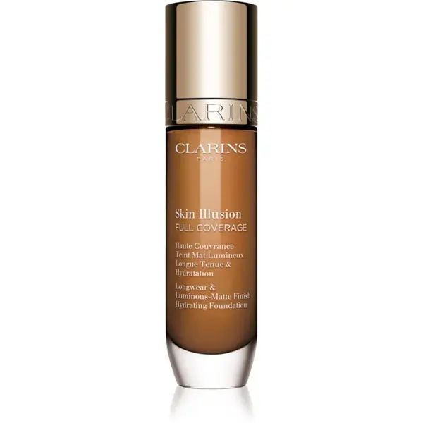 Clarins Skin Illusion Hydrating Foundation vysoko krycí make-up odtieň 118.3W 30 ml