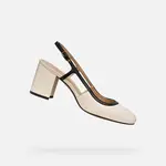 Krémové dámske lodičky Geox Virnilisa 65