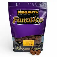 Mikbaits boilie fanatica krab ančovička mango - 300 g 40 mm