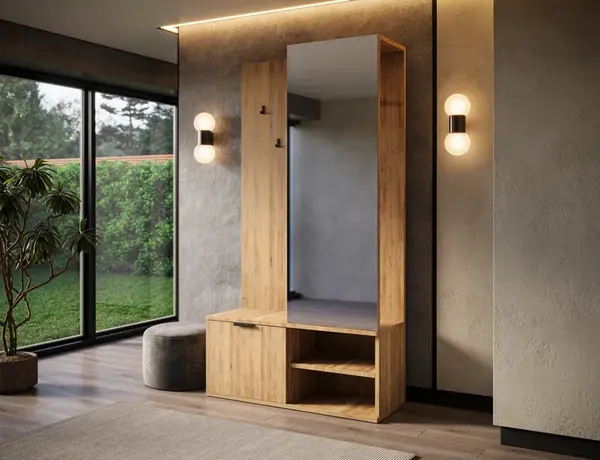 Předsíňová stěna Oturra Barva korpusu: Dub - Artisan