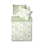 Fleuresse POVLEČENÍ, makosatén, bílá, světle zelená, světle žlutá, olivově zelená, tmavě oranžová, 140/200 cm