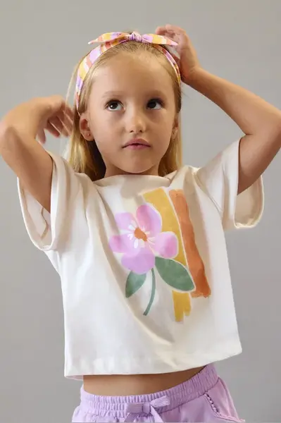 Detské bavlnené tričko Mayoral