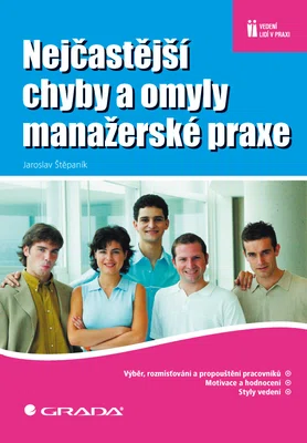 E-kniha: Nejčastější chyby a omyly manažerské praxe od Štěpaník Jaroslav