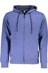 US GRAND POLO MEN'S BLUE ZIP SWEATSHIRT