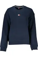 TOMMY HILFIGER WOMEN'S BLUE ZIPLESS SWEATSHIRT