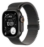 APPLE Watch Ultra 3 GPS + Cellular 49mm černý titan - černý titanový milánský tah - S