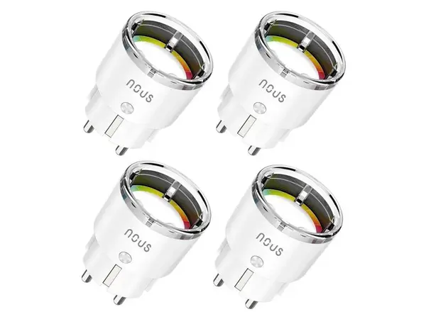 Smart sada zásuvek NOUS A1Z/4pack ZigBee Tuya - rozbaleno