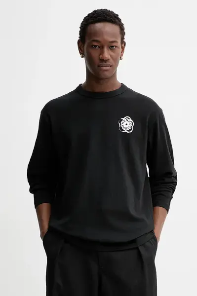 Bavlněné tričko s dlouhým rukávem Kenzo