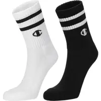 Champion 2PK SHORT CREW Dámské ponožky, černá, velikost 35-38