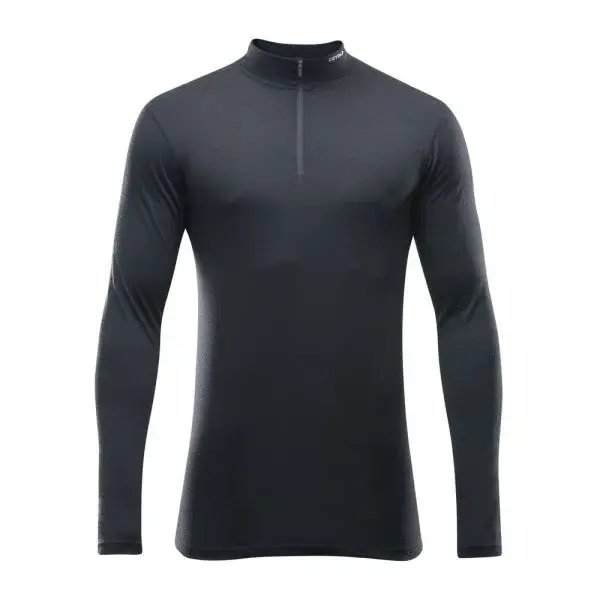 Devold BREEZE MAN HALF ZIP NECK Pánské funkční triko, černá, velikost XXL