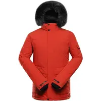 ALPINE PRO WERD 2 Pánská zimní bunda, červená, velikost