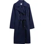 GAP V-NEW MODERN TRENCH Dámsky trenčkot, tmavo modrá, veľkosť