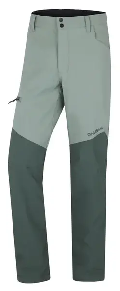 Husky Kavia M XXXL, green Pánské softshellové kalhoty