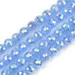 Electroplate Glass Beads Strands