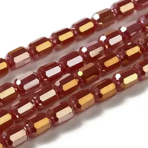 Electroplate Glass Beads Strands