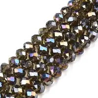 Electroplate Glass Beads Strands