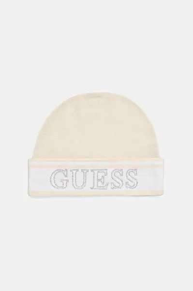 Dětská čepice Guess béžová barva, J4YZ01 Z3GW0