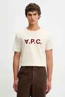 Bavlněné tričko A.P.C. Vpc Kolor