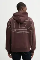 Bavlněná mikina Diesel S-MACS-HOOD-MEGOVAL-D