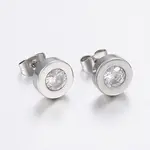 304 Stainless Steel Stud Earrings