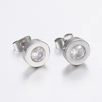 304 Stainless Steel Stud Earrings