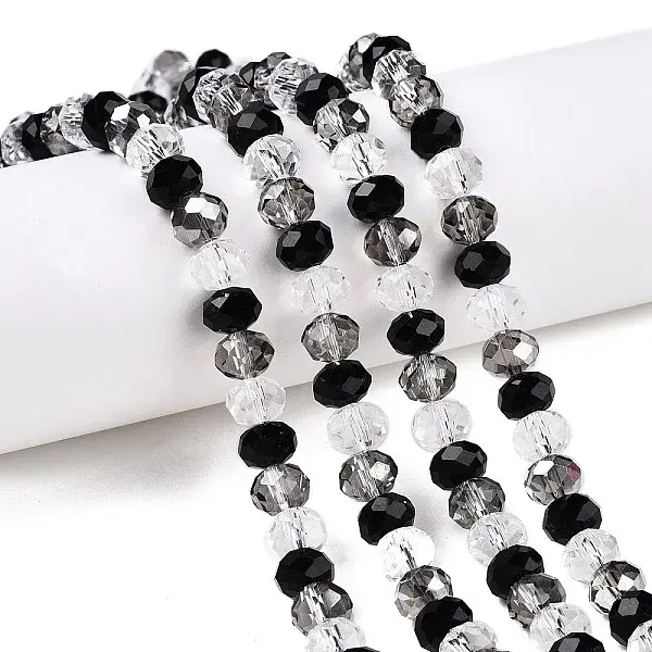 Transparent Glass Beads Strands